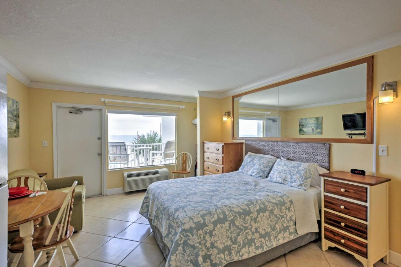 Daytona Beach Studio With Oceanfront Balcony And Pool! 外观 照片